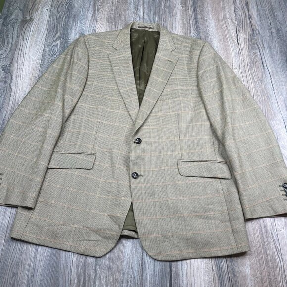 Joseph Turner Yorkshire Blazer Jacket Men’s Size 48R Johnstons Of Elgin Scotland - Picture 1 of 15